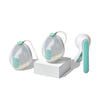 Willow Wave 2-in-1 Double Manual Wearable Pump + Collection Cups